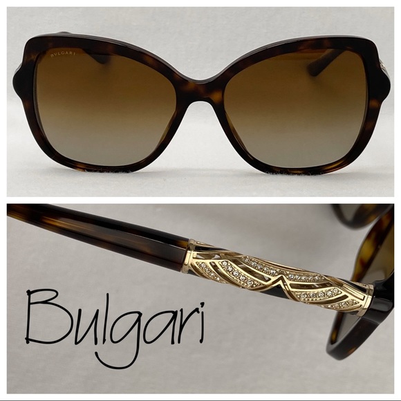 BVLGARI Accessories - Bulgari *Polarized* BV8174B 504/T5 Havana size 56